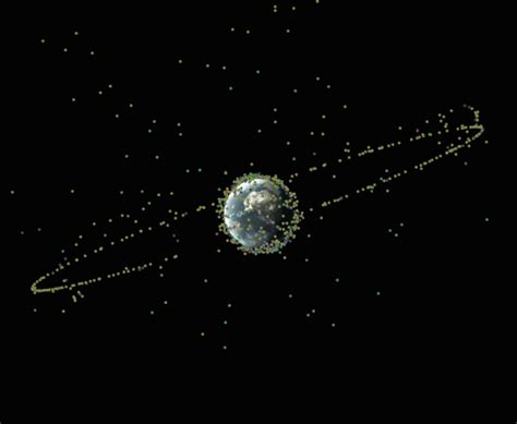 los satelites  rodean la tierra imagen astronomia diaria