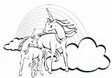 Pegasus Coloring Pony Little Pages Getcolorings Printable sketch template