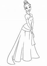 Tiana Ausmalbilder sketch template