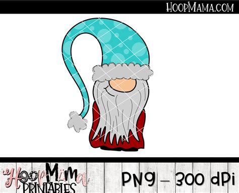 gnome printable  hoopmama