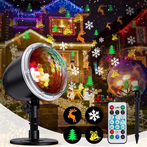 christmas projector lights nuuer indoor outdoor projection light