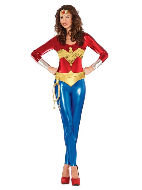 Superhero Style Wonder Woman Classic Adult Catsuit Costume 59 Off