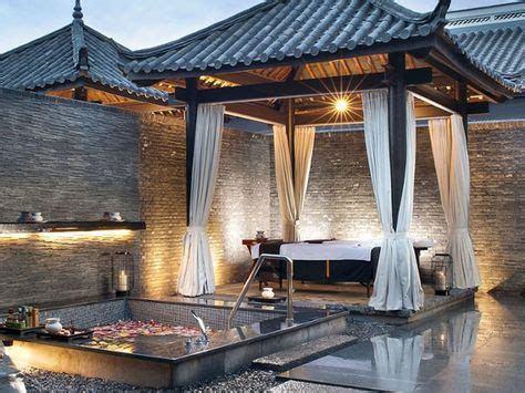 luxurious spa treatments   world  images hot tub