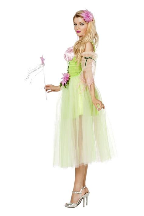 bloemenfee jurk groen prinsessenjurkcom