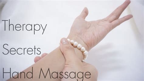 relaxing hand massage กระตุ้นการไหลเวียนเลือดและออกซิเจนในร่างกาย