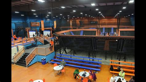 insane indoor trampoline park double flips youtube