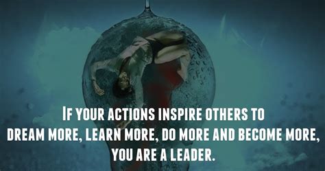 actions inspire   dream  learn