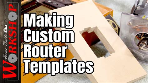 custom sized router templates  repeatable