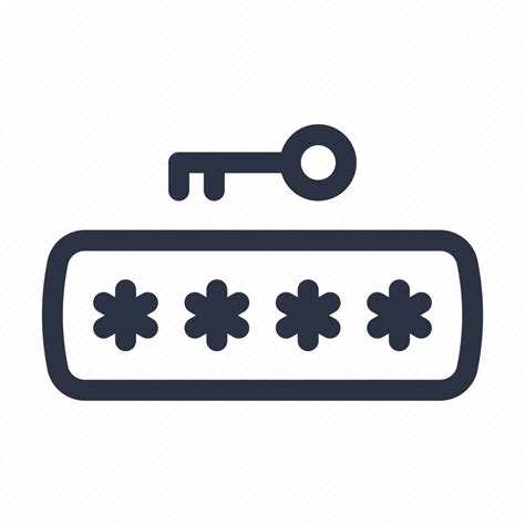 code login password pin icon download on iconfinder