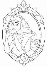 Aurora Coloring Princess Disney Pages Mirror Princesses Beautiful Color Kids Colouring Beauty Sleeping Colors Play Print Choose Board Bell Popular sketch template