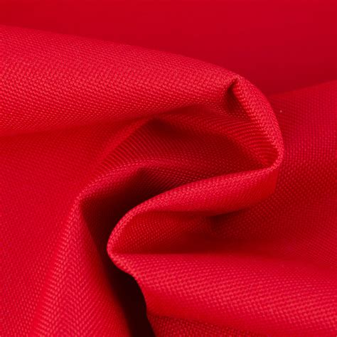 polyester stoff meterware pvc coating wasserabweisend rot  breite