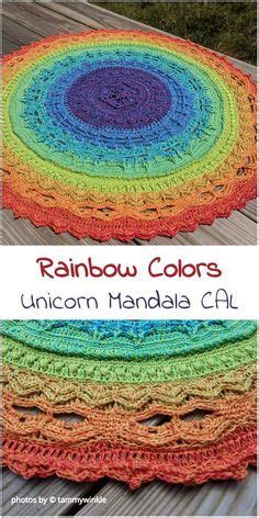 crochet unicorn mandala cal inspiring projects crochet unicorn