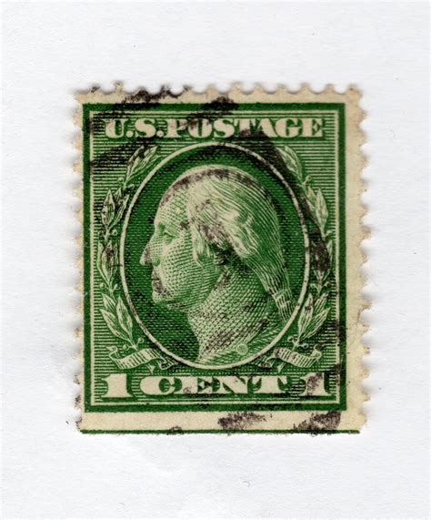 postage stamp  cent washington green facing left  etsy
