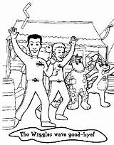 Wiggles Coloring Pages Book Popular Library Clipart Repix Pic sketch template