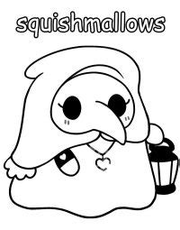 squishmallow coloring pages coloring pages  kids  adults