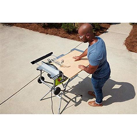 Ryobi Rts22 10 Portable Table Saw With Rolling Stand [best Price Daily