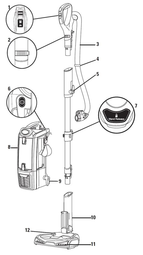 shark navigator vacuum parts diagram reviewmotorsco