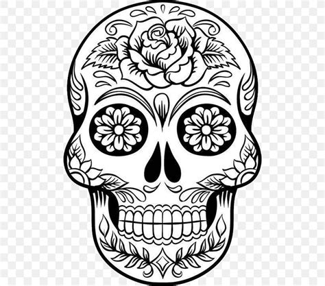 calavera drawing coloring book skull day   dead png xpx