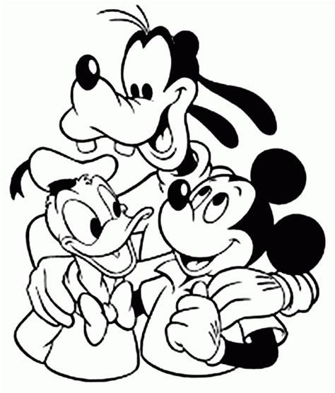 coloring sheet mickey mouse clubhouse coloring pages