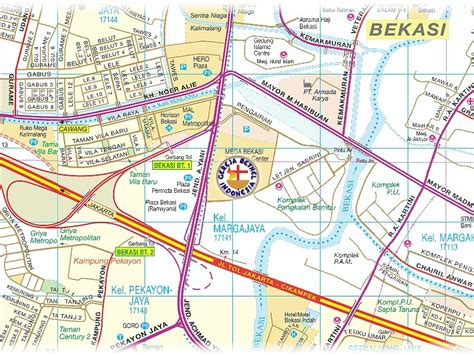 Bekasi Map