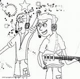 Wild Kratts Coloring Pages Musical Kids Everfreecoloring Printable sketch template