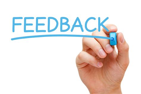 importance  feedback  professional world