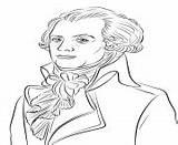 Robespierre Maximilien sketch template