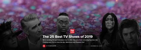 Tv Guides The 25 Best Tv Shows Of 2019 Watch The Global Television
