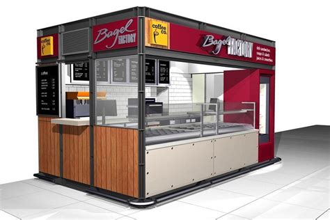 food kiosk fast food booth design food stall  sale