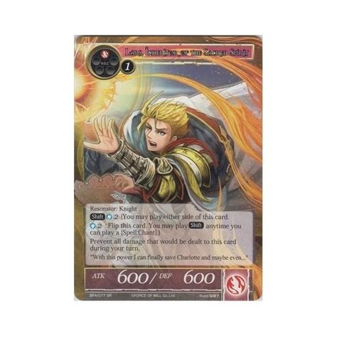 force of will single card bfa 077 lars inheritor of the