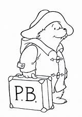 Paddington Colouring Kolorowanka Carregando Mala Walizka Niedzwiedz Homeschooling Petzi Rysunki Themommiesreviews Dzieci Dla Tudodesenhos sketch template