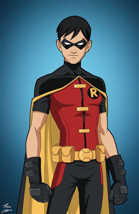 Robin [dick Grayson] Young Justice — Phil Cho