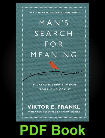mans search  meaning  book  viktor frankl  lake