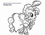 Pony Little Coloring Pages Mlp sketch template