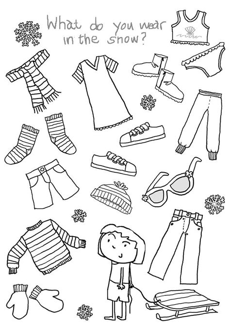 preschool clothing theme activities winter activities preschool