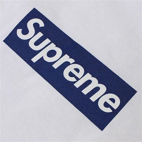 dark blue supreme logo logodix