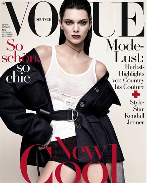 [pics] kendall jenner flashes nipples on ‘vogue germany cover sexy braless look hollywood life