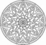 Coloring Mandala Pages Aztec Sun Printable Pattern Color Mandalas Celtic Moon Geometric Calendar Therapy Colouring Relaxation Circle Getcolorings Drawing Print sketch template