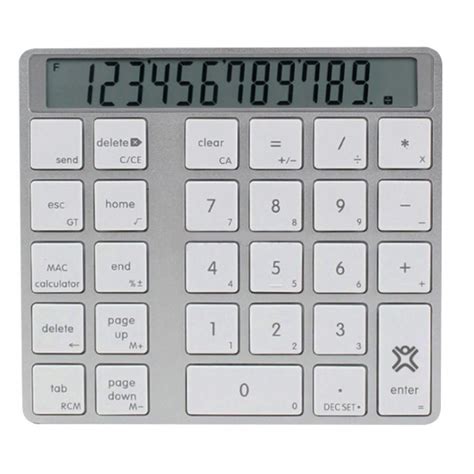 xtrememac bluetooth aluminium numpad calculator pro snifgr