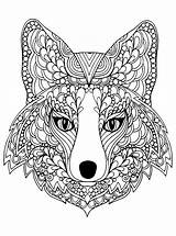Coloring Animal Pages Adults Detailed Printable Mandala Color Sheet Getcolorings Print Fresh sketch template