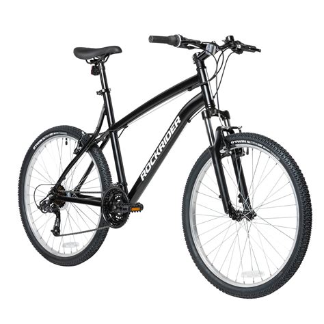 buy decathlon rockrider st  speed aluminum mountain bike  unisex black small