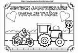 Anniversaire Joyeux Papy Colorier Tracteur Diplome Luxe Texte Gommettes Divers Danieguto Peres Fille Choisir Tableau Diplôme sketch template