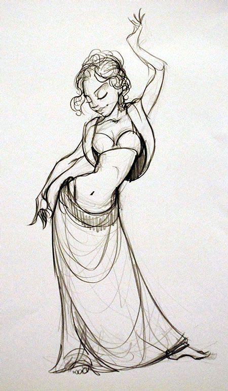 belly dancer theme photo  artwork  drawing club drawings