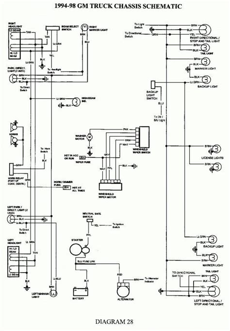chevy express tail light wiring diagram trailer wiring diagram electrical diagram