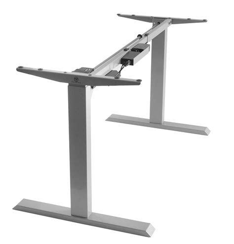 electric desk frame height adjustable motorized sit stand desk legs walmartcom