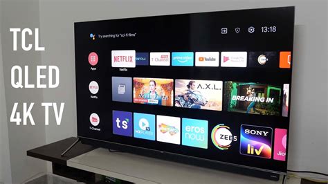 Tcl 55 4k Qled Smart Tv With Onkyo Sound Bar 55c815 Youtube