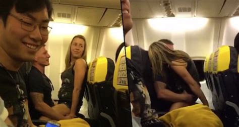 A Couple Having Sex While Drunk During A Ryanair Flight To