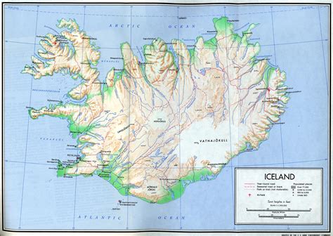 iceland maps perry castaneda map collection ut library
