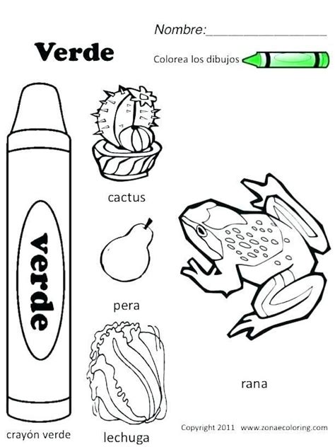 spanish worksheets  kindergarten preschool spanish worksheets