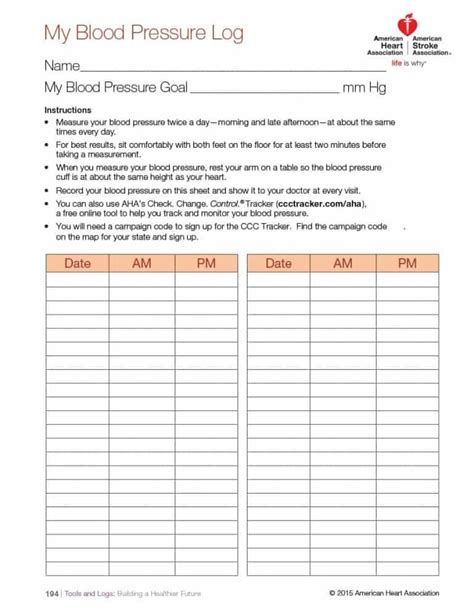 blood pressure log sheet excel mazsclub